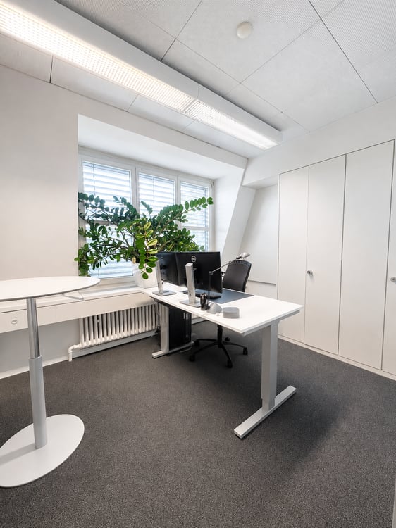 Bezugsbereite Bürofläche mit Terrasse und Parkplätzen 3