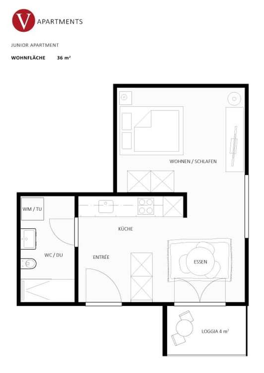 BUSINESS APARTMENT - Voll möbliert 10