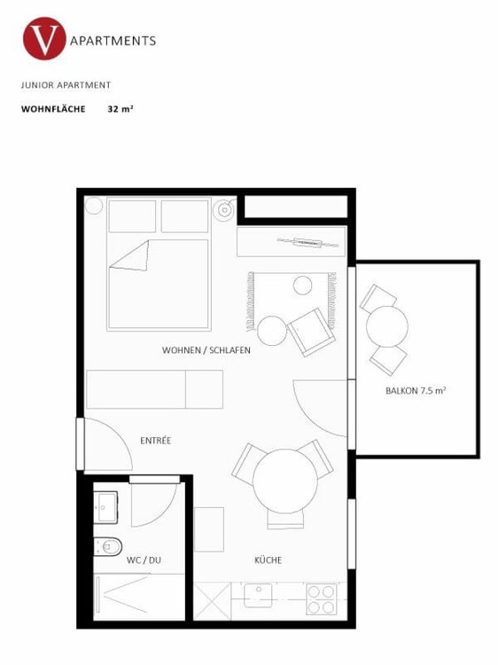 BUSINESS APARTMENT - Voll möbliert 7