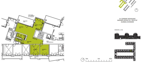 3.5 Zimmerwohnung in Zürich 2