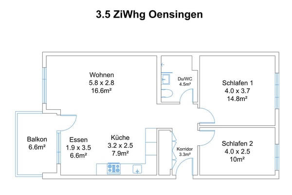 Exklusive 3.5-Zimmer-Luxuswohnung – frisch renoviert & bezugsbereit! 19