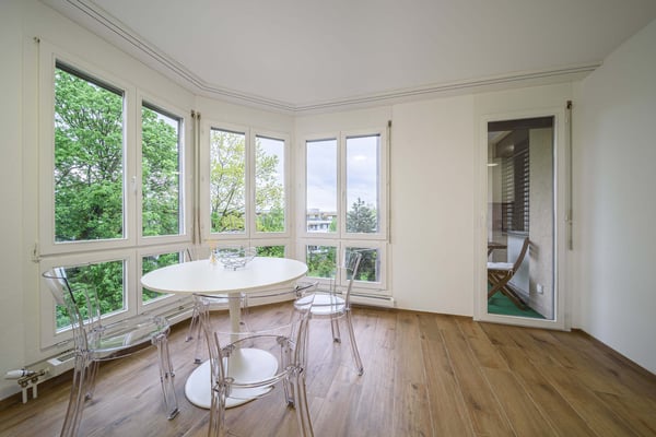 Neu renovierte große 3.5 Zimmerwohnung -Penthouse mit Anbindung an privatem großen Park 15