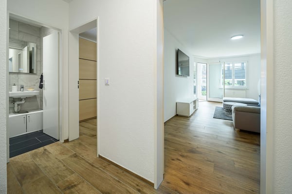 Neu renovierte große 3.5 Zimmerwohnung -Penthouse mit Anbindung an privatem großen Park 18
