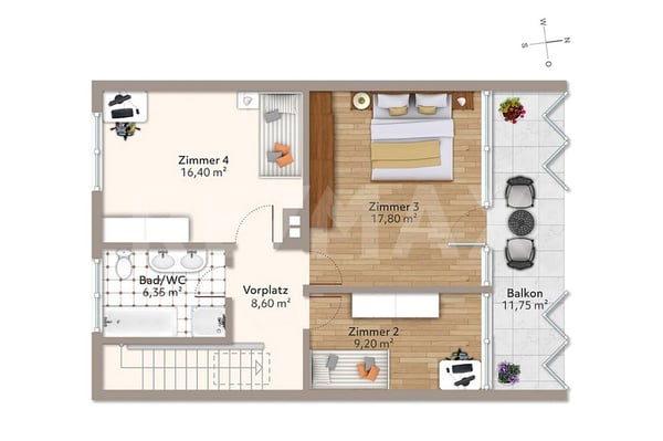 5½ Zimmer Mittelhaus mit Potential Ihr neues Zuhause erwartet Sie 12