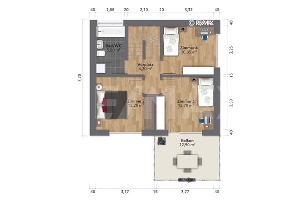 IN GEHDISTANZ ZUM S-BAHNHOF: FREISTEHENDES 3½-ZIMMER-HAUS 10