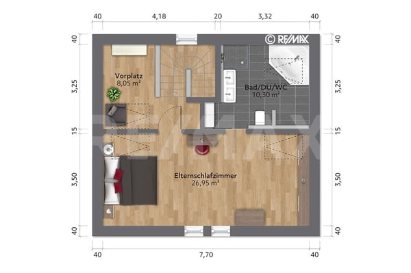 IN GEHDISTANZ ZUM S-BAHNHOF: FREISTEHENDES 3½-ZIMMER-HAUS 11