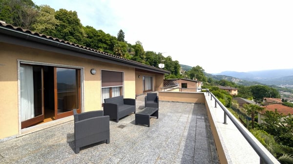 Eleganza e privacy a pochi minuti da Lugano - Villa con terrazza panoramica 19