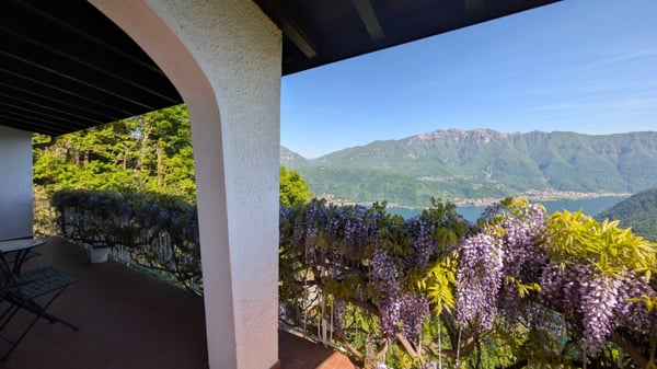 Vista lago da sogno a Carona - il tuo rifugio immerso nella natura 12