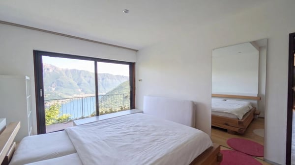 Vista lago da sogno a Carona - il tuo rifugio immerso nella natura 7