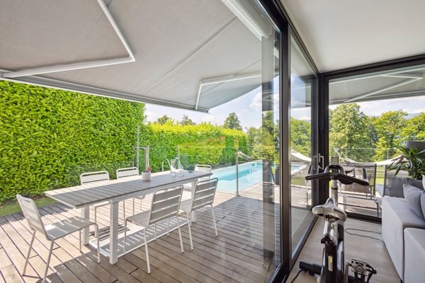 Design & Confort con piscina a Cureggia 2