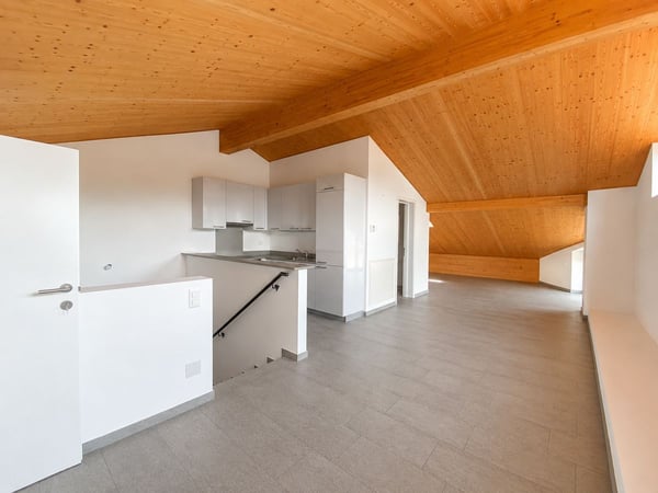 Manno-Elegante attico mansardato di 2.5 loc. completamente ristrutturato 9