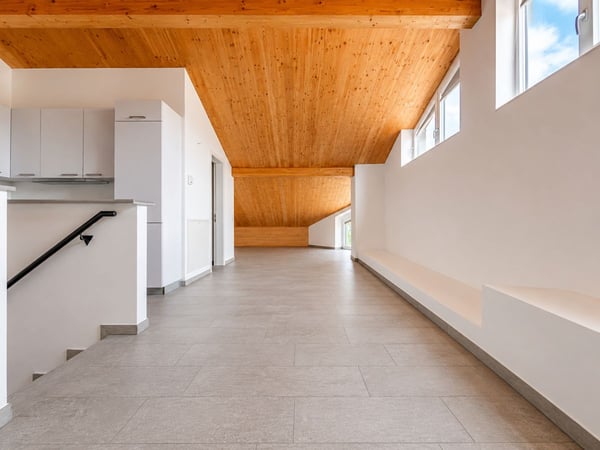 Manno-Elegante attico mansardato di 2.5 loc. completamente ristrutturato 10