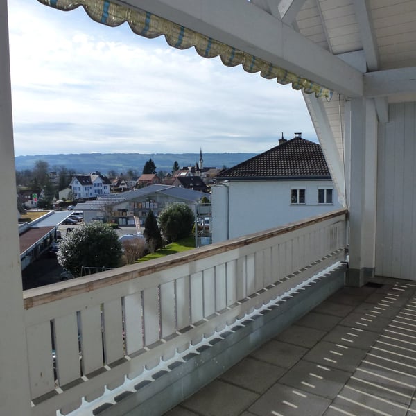 Charmante 4.5-Zimmer-Dachwohnung mit Balkon und traumhafter Aussicht in Obfelden 10