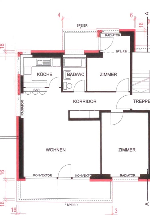 Schöne 3.5 Zimmerwohnung an ruhiger Lage mit 2 Balkon 7