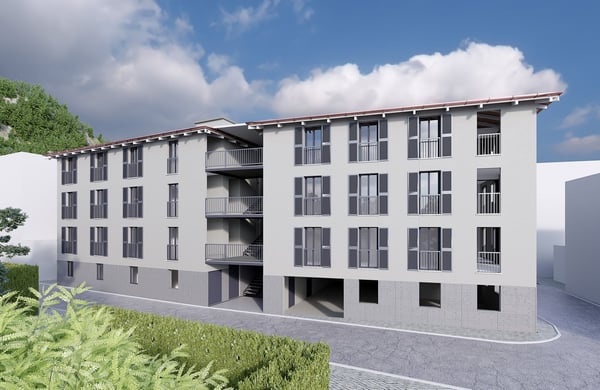 La nuova Residenza Vecchio Borgo offre appartamenti di 2.5 e 1.5 locali. 2