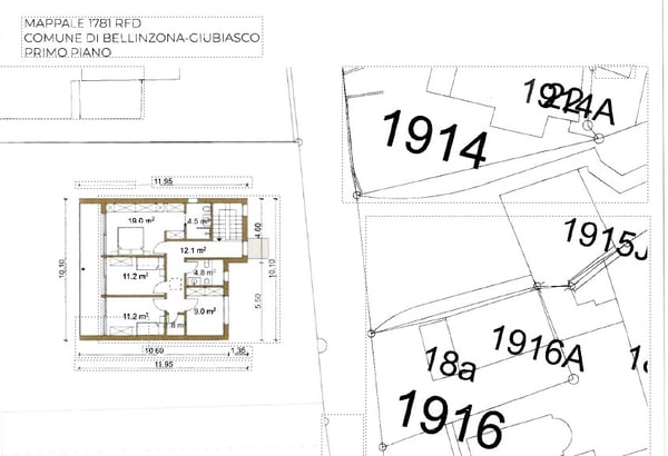 Terreni edificabili per casa mono o bifamiliare con bella vista panoramica sul lago maggiore 4