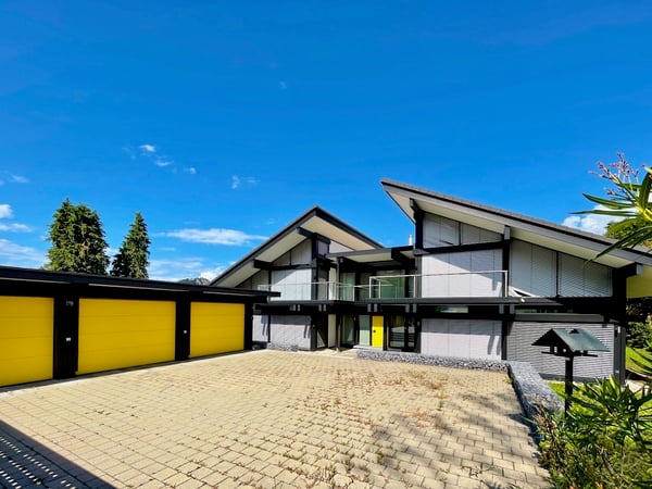 Moderna Villa HUF HAUS con con Vista Panoramica sul Lago di Lugano 4