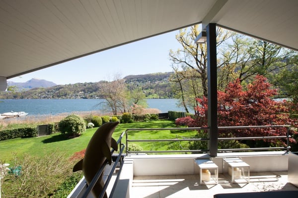 Villa Schnebli - Villa di Lusso fronte Lago con Dépendance e Piscina 8