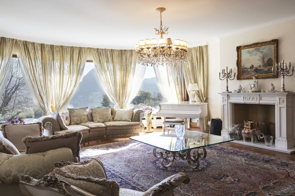 Villa di Lusso a Lugano in Vendita - Vista Lago, Giardino e Piscina 9