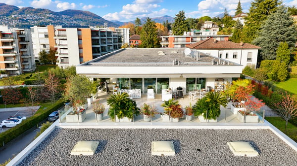 Super Attico Esclusivo con Terrazza Panoramica | Lugano-Viganello