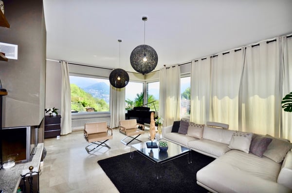 Prestigiosa Villa con Piscina e Panoramica Vista Lago e Montagne 9