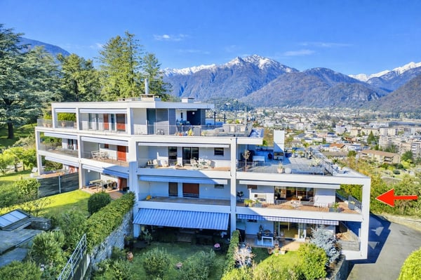 URLAUBSDOMIZIL IN ASCONA MIT PANORAMA-TERRASSE, NAHE ORTSKERN 1