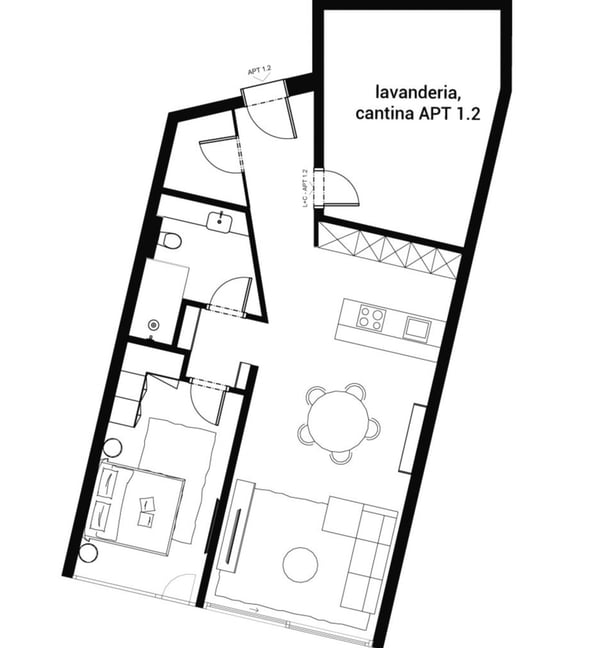 Moderno Appartamento con Ampia Terrazza e Giardino 10