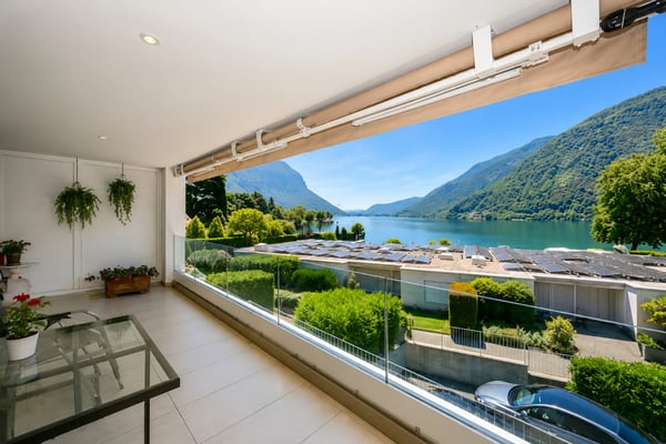 Raffinato Appartamento con Magnifica Vista sul Lago di Lugano 6