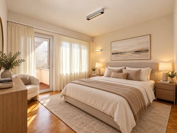 RESIDENZA PRIMARIA - Posizione centrale - 75 m dal lago - 2 balconi 8
