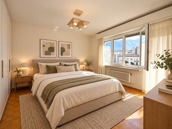 RESIDENZA PRIMARIA - Posizione centrale - 75 m dal lago - 2 balconi 7