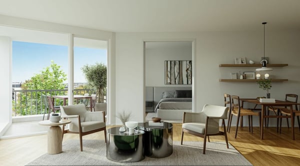 Erstvermietung «Zwei Buchen» - Ihr Traum von oben: Attika mit Blick ins Grüne 2