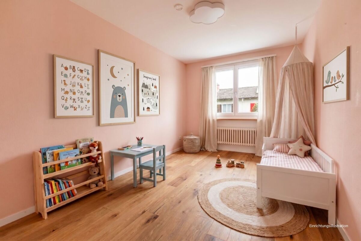 Charmantes 4.5 Zimmer Eck-Einfamilienhaus mit geschütztem Aussenbereich und Garagenbox