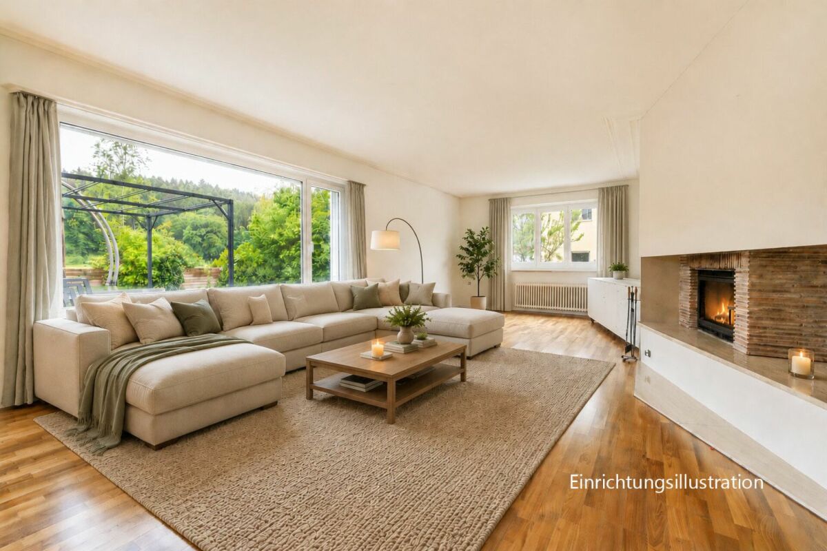Freistehendes 6.5-Zimmer-Einfamilienhaus am Mattenbach