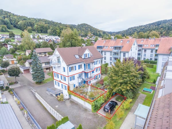 Geräumige 4.5-Zimmerwohnung mit Balkon, Gartensitzplatz und Hobbyraum 1