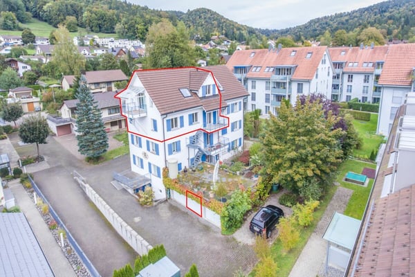 5.5-Zimmer-Dachmaisonettewohnung mit zwei Balkonen und einer Garagenbox 1