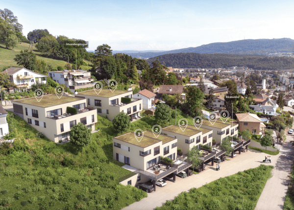 NEUBAU: Moderne DEFH mit Weitsicht, Häuser 1 - 1 1