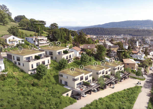 NEUBAU: Moderne DEFH mit Weitsicht, Häuser A-D 1
