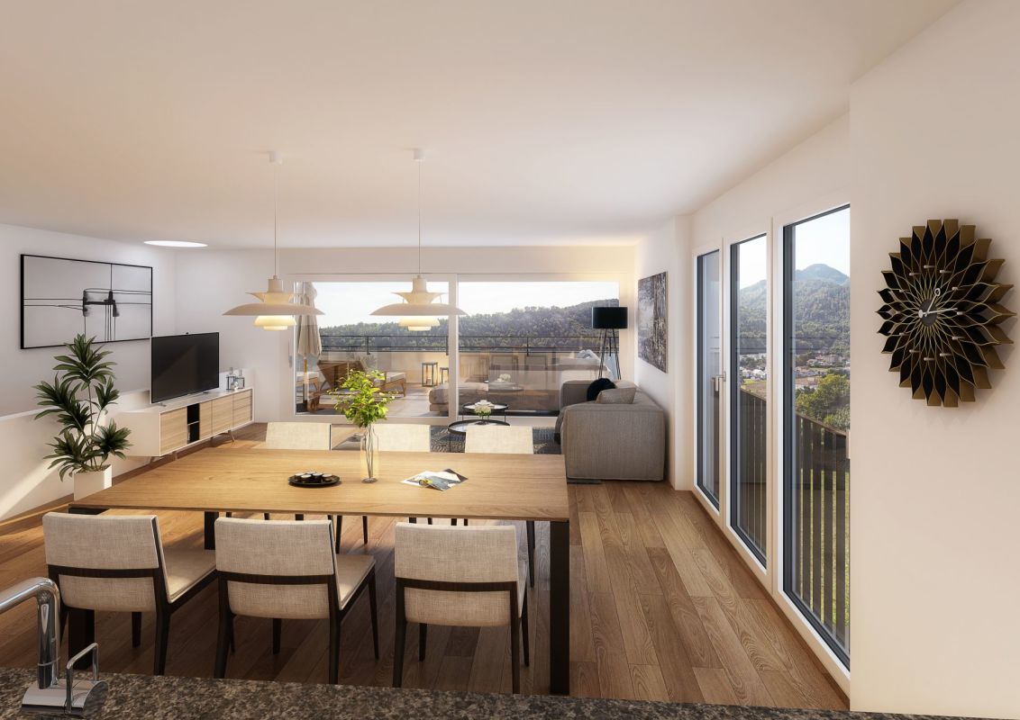 NEUBAU: Moderne DEFH mit Weitsicht, Häuser A-D