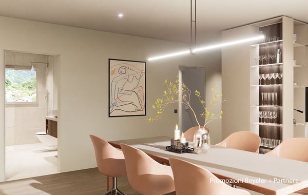 1.5 Zimmer Attikawohnung in Ascona – Großzügig, modern, sonnig 2