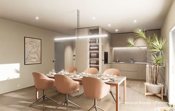 Luminoso 1.5 locali con terrazza coperta ad Ascona – comfort e tranquillità al primo piano 2