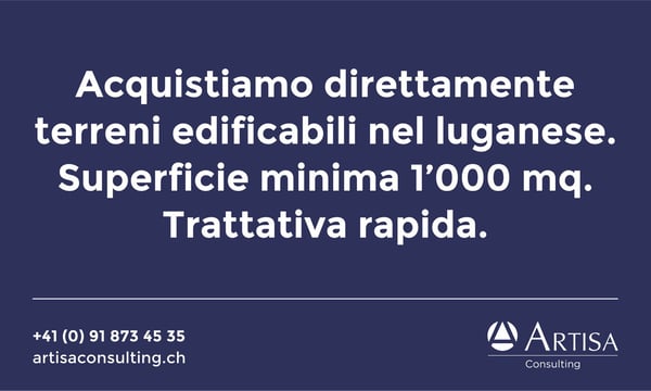 Cerchiamo terreni da acquistare nel Luganese 3