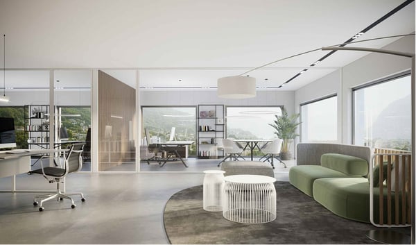 Lugano centro - Uffici vista lago 15