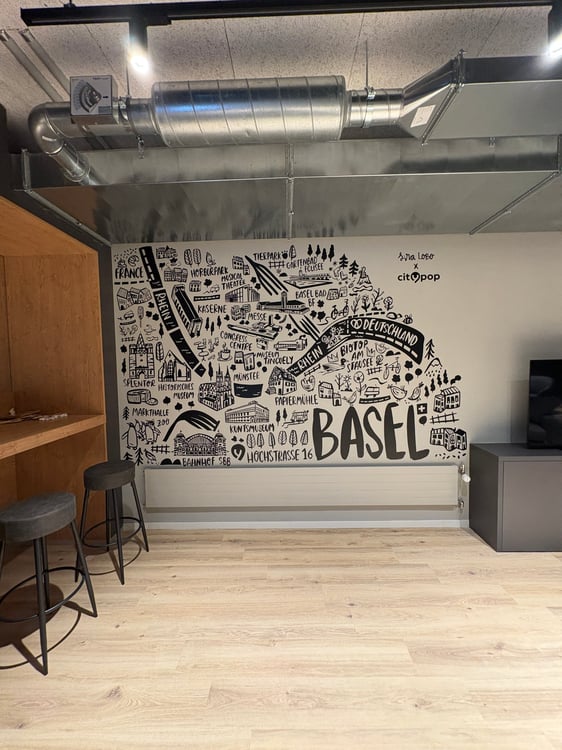 City Pop - Studio Apartments in Basel, next to the train station 27