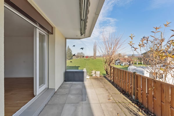 Schöne, ruhige Gartenwohnung mit Blick in die Natur 2