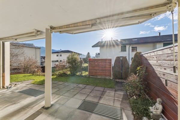 Schöne, ruhige Gartenwohnung mit Blick in die Natur 10