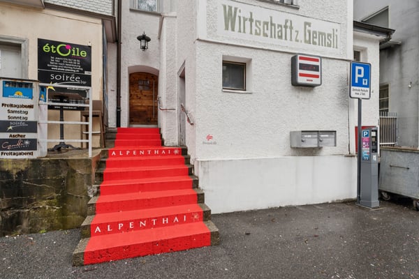 Gemsli - Alpenthai: Restaurant mit Wohnung in Altstätten 12