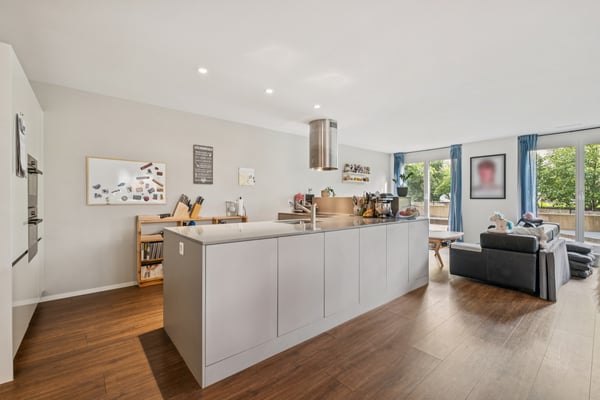 Modernes Wohnen in einer Gartenwohnung 1