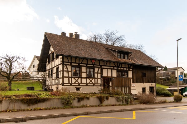 Riegelhaus mit Einliegerwohnung + Baulandreserve 1
