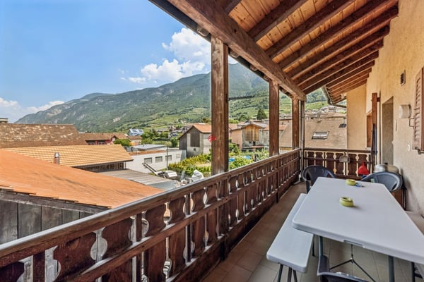 Appartement de 4,5 pièces avec mezzanine et galetas - Saxon village 6