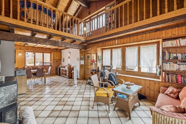 Appartement de 4,5 pièces avec mezzanine et galetas - Saxon village 4